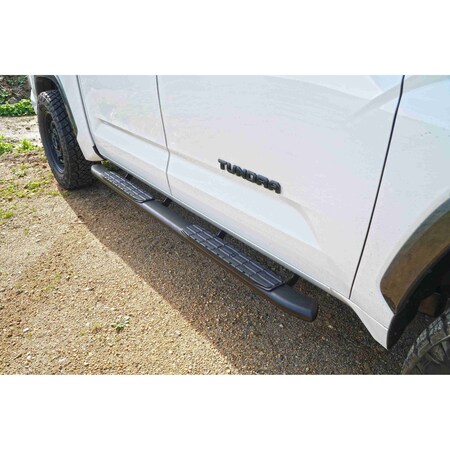 Steelcraft Automotive 22C Tundra Crewmax 4X Series Sidebars Black 40-33130
